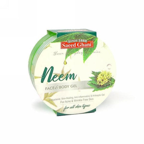 SAEED GHANI NEEM FACE & BODY GEL 180G - Nazar Jan's Supermarket