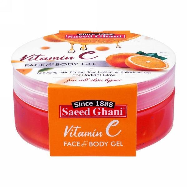 SAEED GHANI VITAMIN C FACE & BODY GEL 180G - Nazar Jan's Supermarket