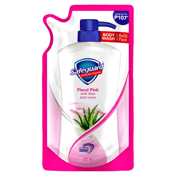 SAFEGUARD FLORAL SCENT FRESH H/W REFIL 375ML - Nazar Jan's Supermarket