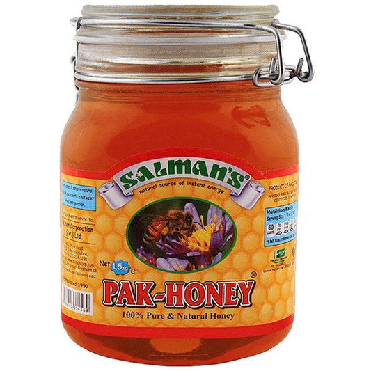 SALMANS PAK HONEY 1.5KG - Nazar Jan's Supermarket