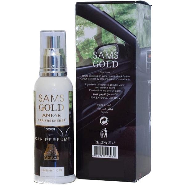 SAMS GOLD CAR FRESHENER 100ML - Nazar Jan's Supermarket