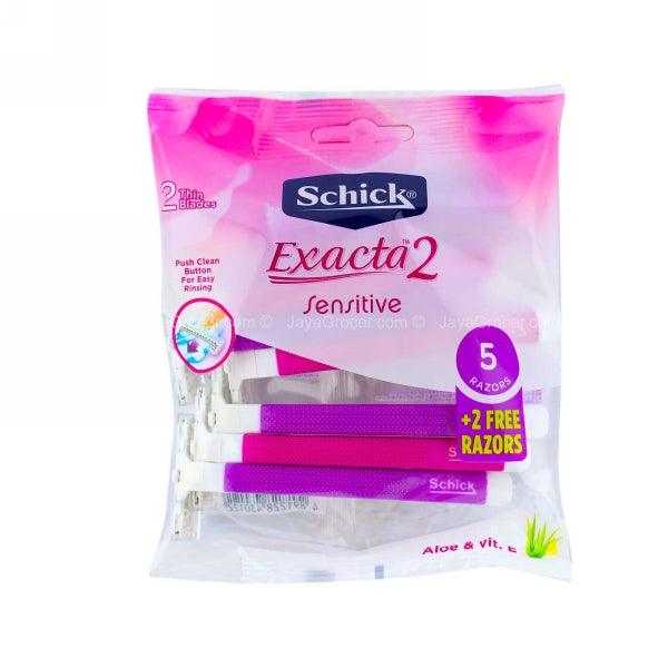 SCHICK EXACTA 2 WMN RAZORS 5+2FREE - Nazar Jan's Supermarket