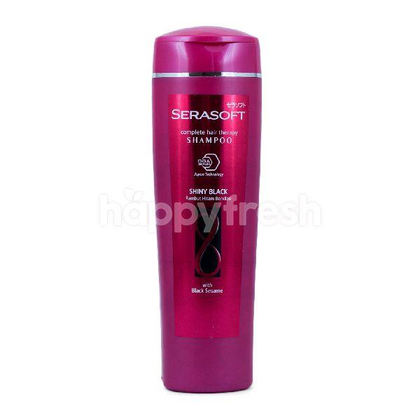 SERASOFT SHINY BLACK SHAMPOO 340ML - Nazar Jan's Supermarket