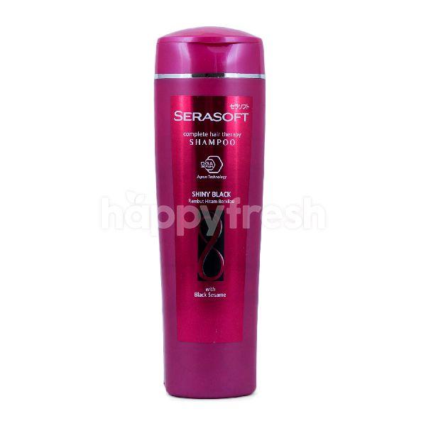 SERASOFT SHINY BLACK SHAMPOO 340ML - Nazar Jan's Supermarket