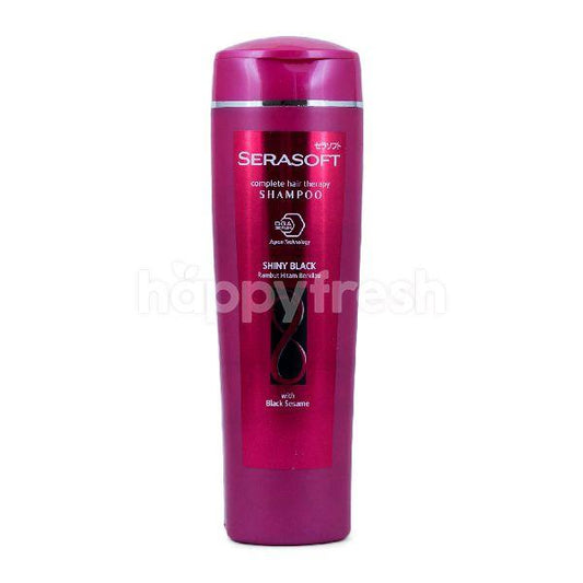 SERASOFT SHINY BLACK SHAMPOO 340ML - Nazar Jan's Supermarket
