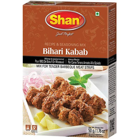 SHAN BIHARI KABAB MASALA 55G - Nazar Jan's Supermarket