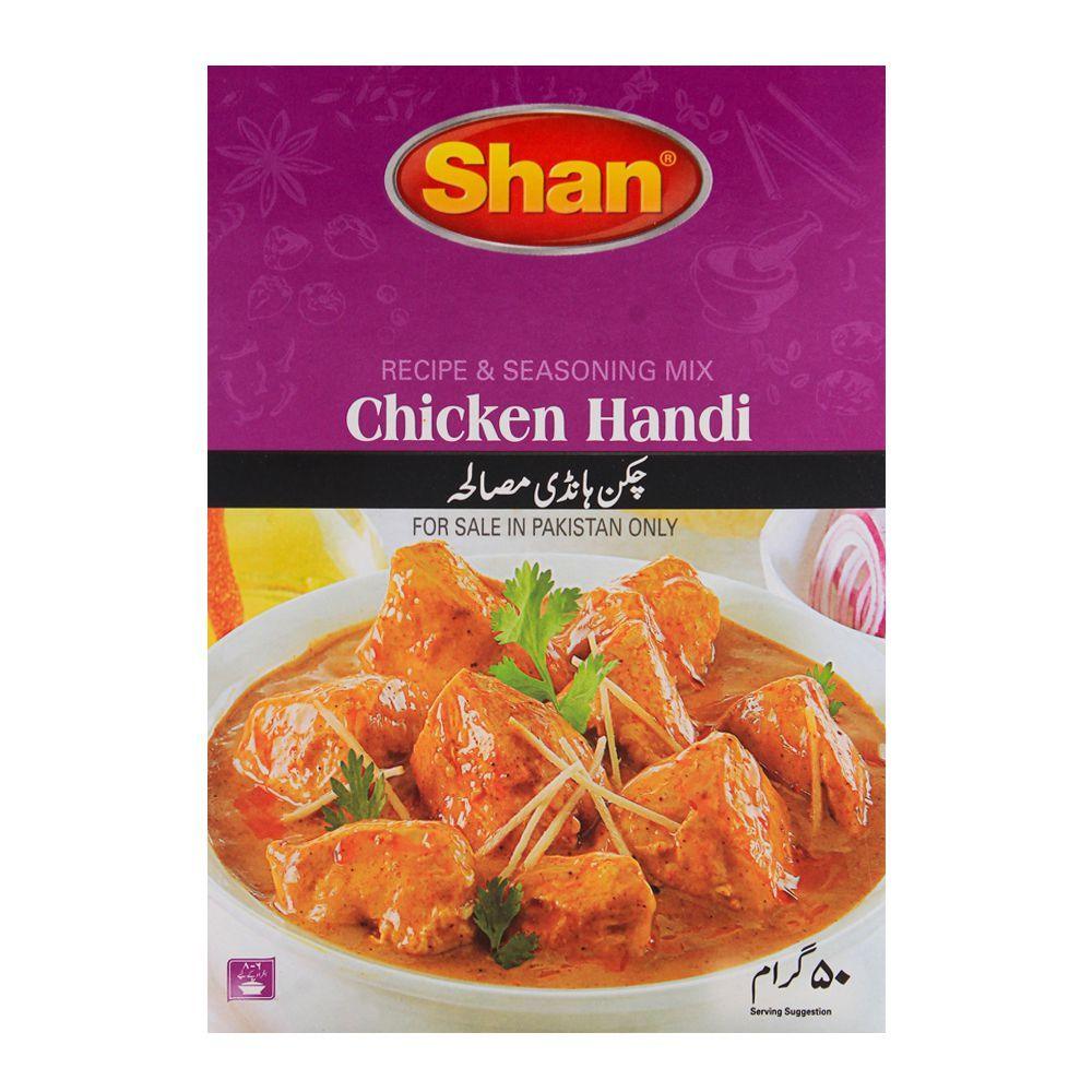 SHAN CHICKEN HANDI MASALA 50GM - Nazar Jan's Supermarket