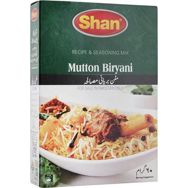 SHAN MEMMUTTON BIRMASALA 60G - Nazar Jan's Supermarket