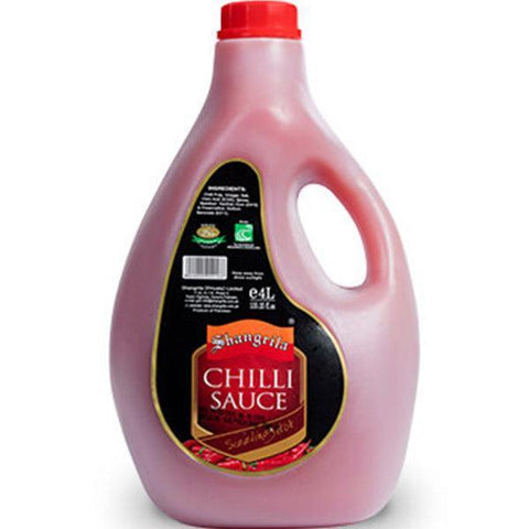 SHANGRILA CHILLI SAUCE CAN 4LTR - Nazar Jan's Supermarket