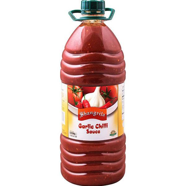SHANGRILA GARLIC CHILLI SAUCE 3.25KG - Nazar Jan's Supermarket