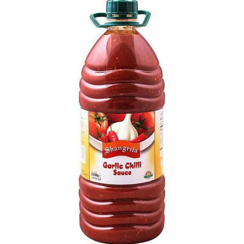 SHANGRILA GARLIC CHILLI SAUCE 3.25KG - Nazar Jan's Supermarket