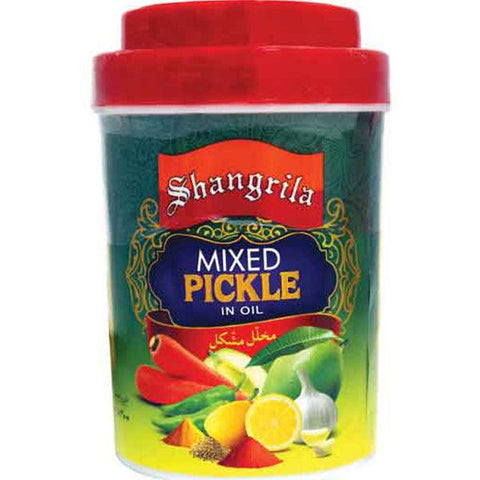 SHANGRILA MIXED PICKLE IN OIL JAAR 1KG - Nazar Jan's Supermarket