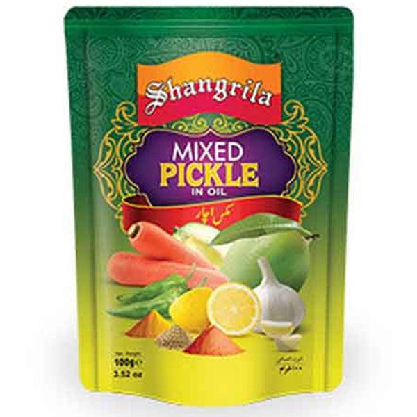SHANGRILA MIXED PICKLE OIL 100GM - Nazar Jan's Supermarket