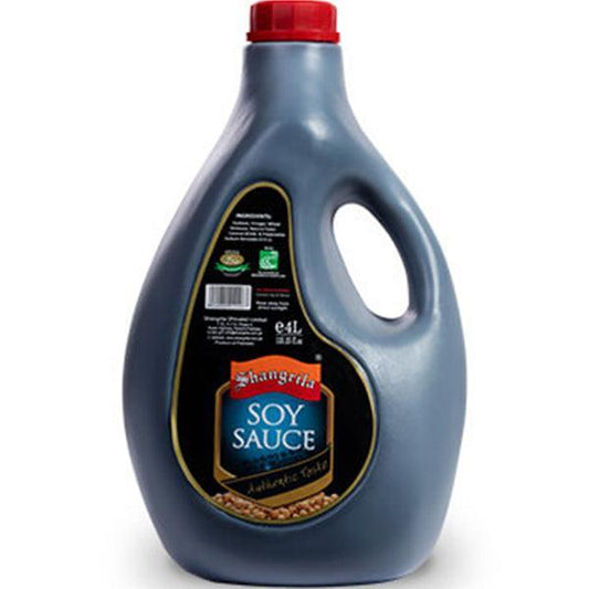 SHANGRILA SOY SAUCE CAN 4LTR - Nazar Jan's Supermarket
