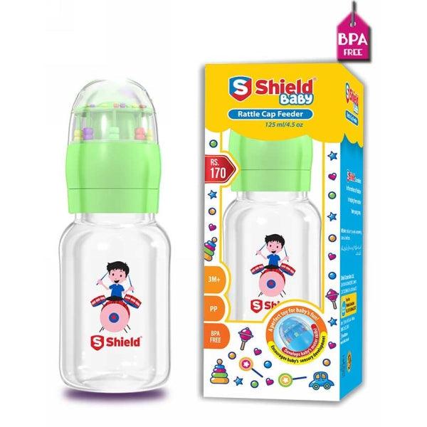 SHIELD BABY FEEDER RATTLE CAP FEEDER 125ML - Nazar Jan's Supermarket