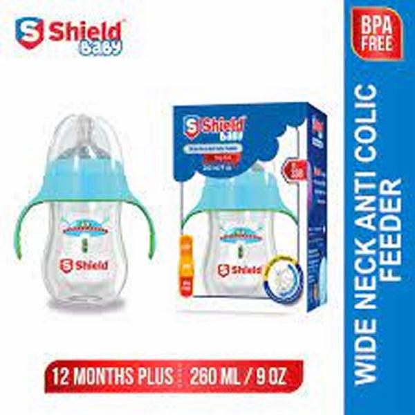 SHIELD BABY FEEDER WIDE NECK FEEDER 260ML - Nazar Jan's Supermarket