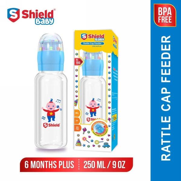 SHIELD BABY RATTLE CAP FEEDER 250ML - Nazar Jan's Supermarket