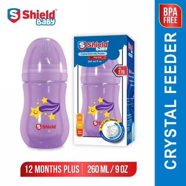 SHIELD BABY WIDE NECK ANTI COLIC FEEDER 260ML - Nazar Jan's Supermarket