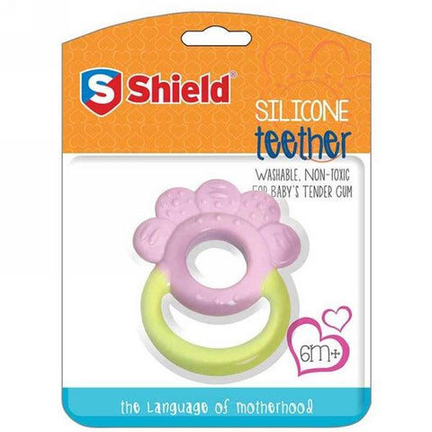 SHIELD SILICONE TEETHER 6 MONTH+ - Nazar Jan's Supermarket