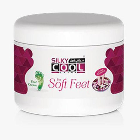 SILKY COOL SOFT FOOT CREAM 250ML - Nazar Jan's Supermarket