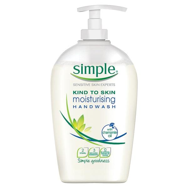 SIMPLE KIND TO SKIN MOISTURISING HAND WASH 250ML - Nazar Jan's Supermarket