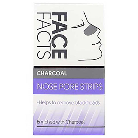 SKIN ACADEMY FACE FACTS CHARCOAL NOSE PORE STRIPS - Nazar Jan's Supermarket