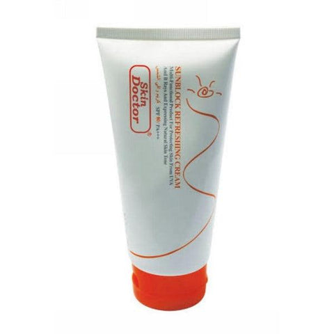 SKIN DOCTOR SUNBLOCK REFRESHING CREAM 150GM - Nazar Jan's Supermarket