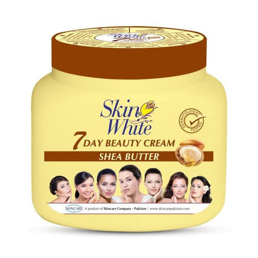 SKIN WHITE 7 DAY BEAUTY SHEA BUTTER CREAM 450ML - Nazar Jan's Supermarket