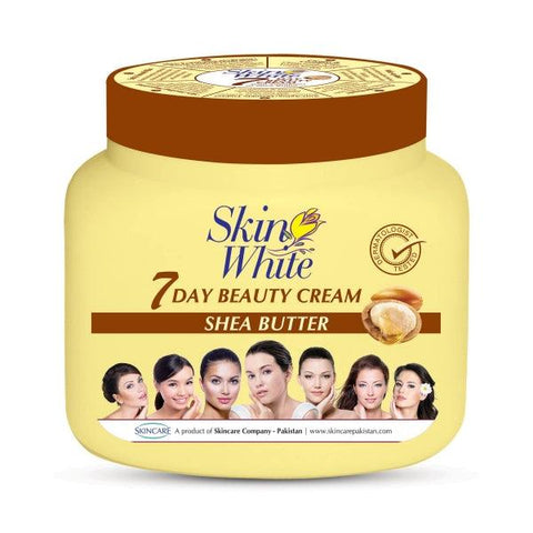 SKIN WHITE 7 DAY BEAUTY SHEA BUTTER CREAM 450ML - Nazar Jan's Supermarket