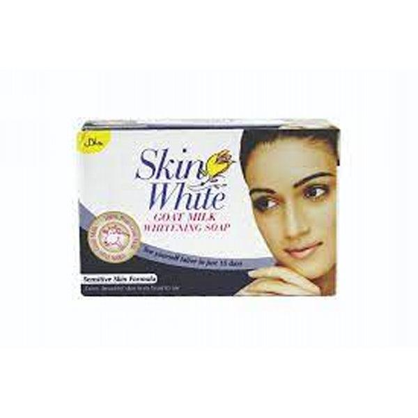 SKIN WHITE GOAT MILK WHIENING SENSITIVE SKIN SOAP 110GM - Nazar Jan's Supermarket