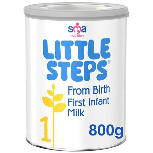 SMA LITTLE STEPS 1 FROM BIRTH MILK 800G - Nazar Jan's Supermarket