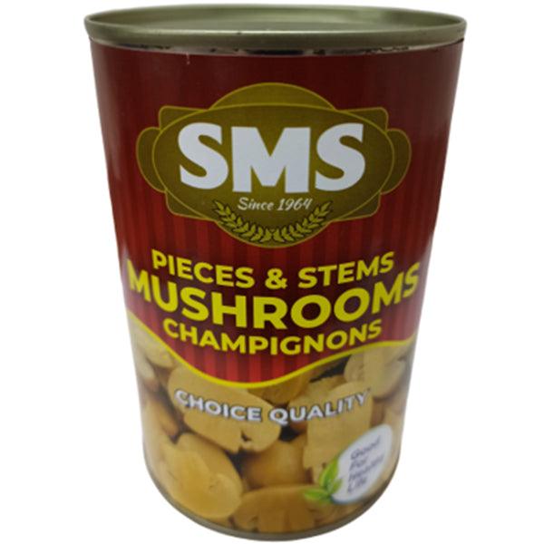SMS PIECES N STEMS MUSHROOMS 400GM - Nazar Jan's Supermarket