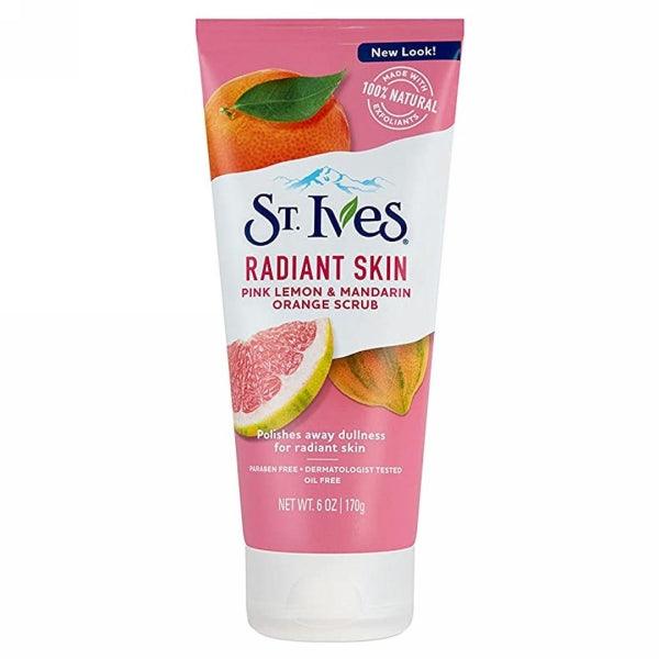 ST IVES PINK LEMON & MANDARIN SCRUB 170GM - Nazar Jan's Supermarket