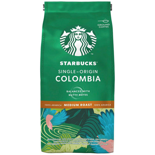 STAR BUCKS COLOMBIA MEDIUM ROAST COFFEE 200GM - Nazar Jan's Supermarket