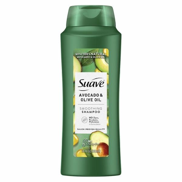 SUAVE AVOCADO+OLIVE OIL SMOOTHING SHAMPOO 828ML - Nazar Jan's Supermarket