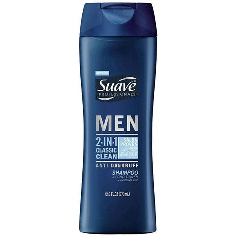 SUAVE MEN CLASSIC CLEAN ANTI DANDRUFF 2IN1 C+S 828ML - Nazar Jan's Supermarket