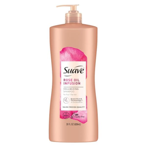 SUAVE ROSE OIL INFUSION VOLUMIZING SHAMPOO 828ML - Nazar Jan's Supermarket