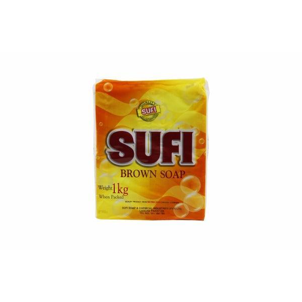 SUFI BROWN SOAP 1KG - Nazar Jan's Supermarket