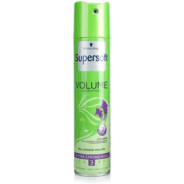 SUPERSOFT VOLUME HAIR SPRAY 250ML - Nazar Jan's Supermarket