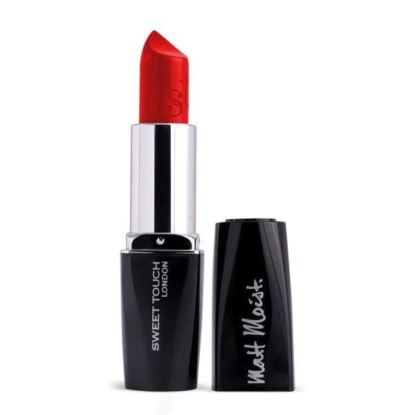 SWEET TOUCH MATTE MOIST LIPSTICK 101 BRIDAL RED 3.5GM - Nazar Jan's Supermarket