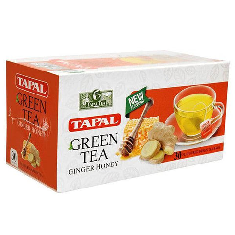 TAPAL GREEN TEA GINGER HONER BAGS 30PCS - Nazar Jan's Supermarket