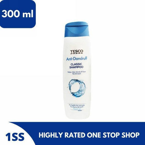 TESCO ANTI DANDRUFF CLASSIC SHAMPOO 300ML Nazar Jan s Supermarket