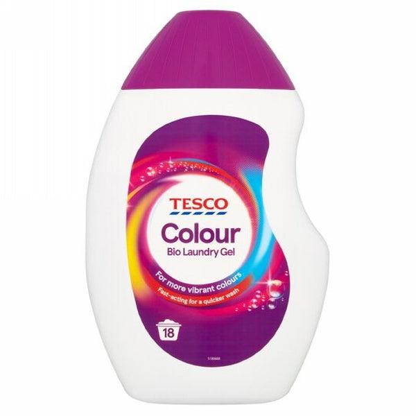 TESCO COLOUR BIO LAUNDRY GEL 540ML - Nazar Jan's Supermarket