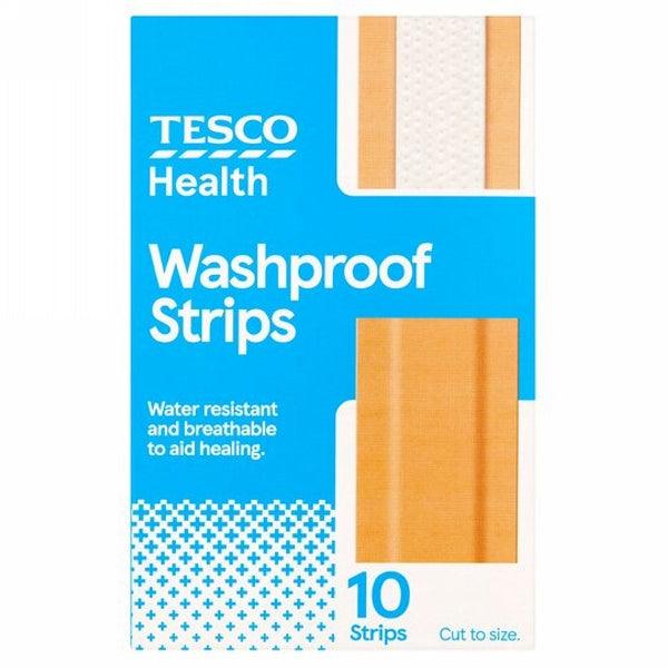 TESCO HEALTH WASHPROOF STRIPS 10PCS - Nazar Jan's Supermarket