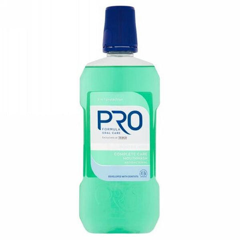 TESCO PRO FORMULA ORAL CARE CLEAN MINT 500ML - Nazar Jan's Supermarket