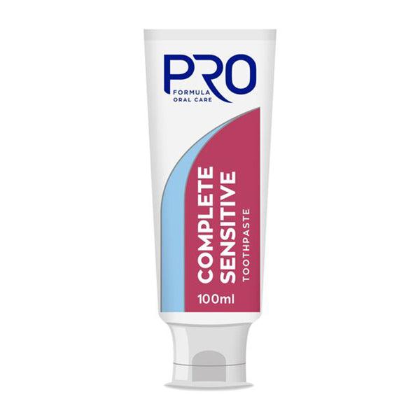 TESCO PRO FORMULA ORAL CARE COMPLETE SENSITIVE 100ML – Nazar Jan's ...