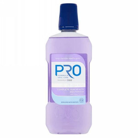 TESCO PRO FORMULA ORAL CARE SOFT MINT 500ML - Nazar Jan's Supermarket