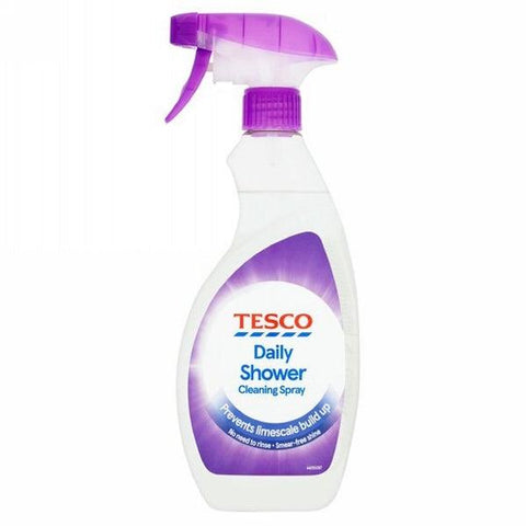 TESCO SHOWER CLEANER SPRAY 500ML - Nazar Jan's Supermarket