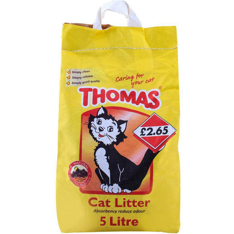 THOMAS CAT LITTER 5LTR - Nazar Jan's Supermarket