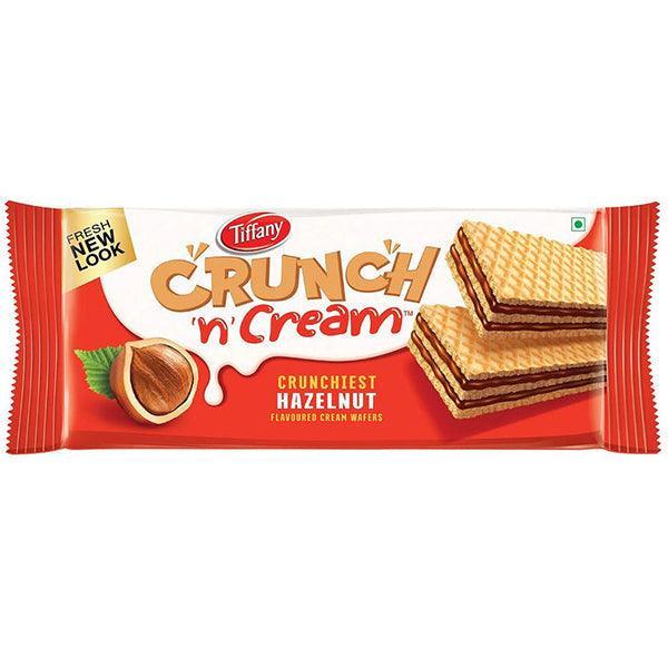 TIFFANY CRUNCH N CREAM CRUNCHIEST HAZELNUT WAFERS 75G - Nazar Jan's Supermarket